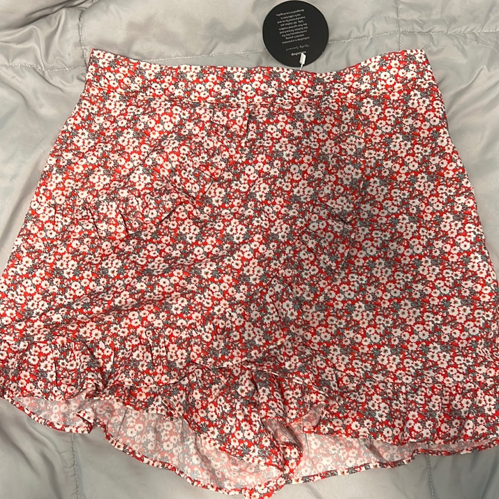 Floral printed shorts